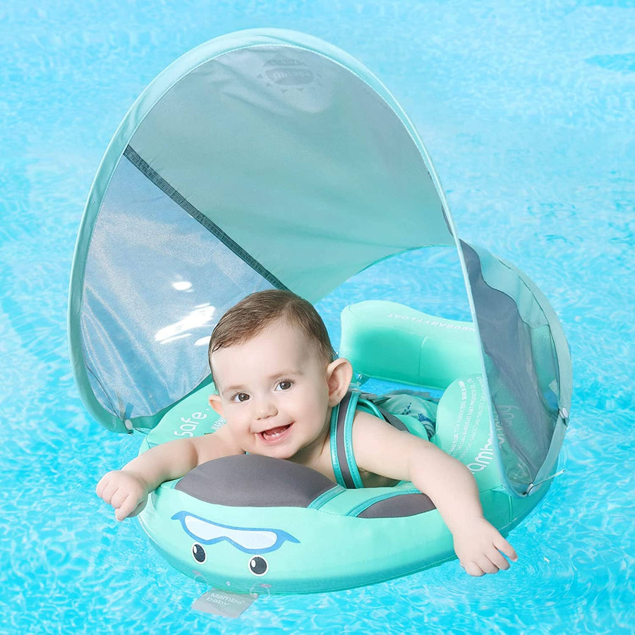Bouée de natation bébé + Pare soleil offert Babyswimmer