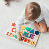BABY NAME 🎁 - Puzzle enfant en bois personnalisable - yomebebe france , l'unique pour les accessoire et sécurité de bébé
